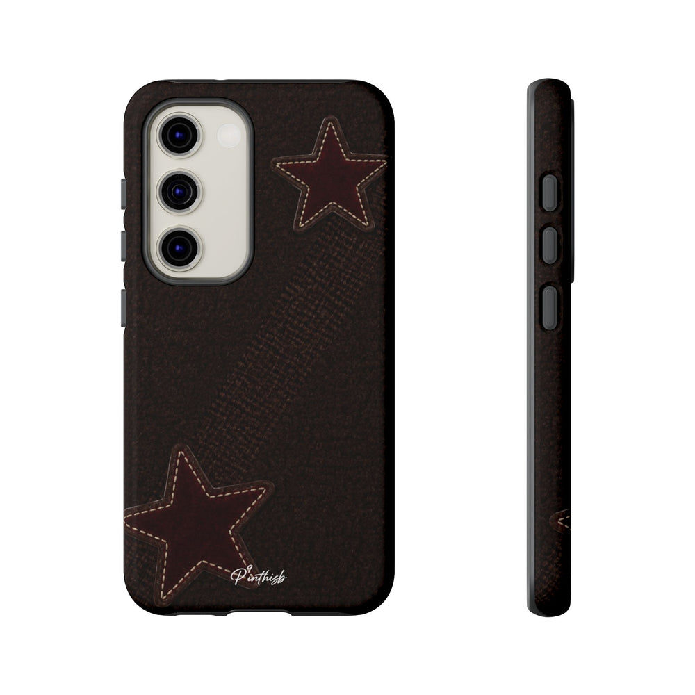 Rustic Stitched Star Phone Case