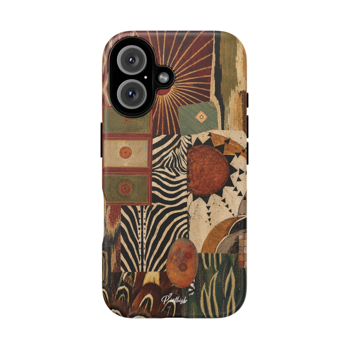 Abstract Boho Collage Tough Case
