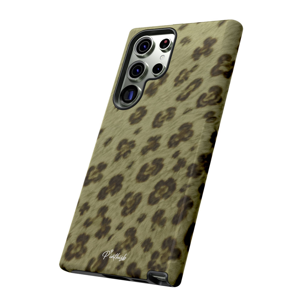 Olive Leopard Print Tough Case