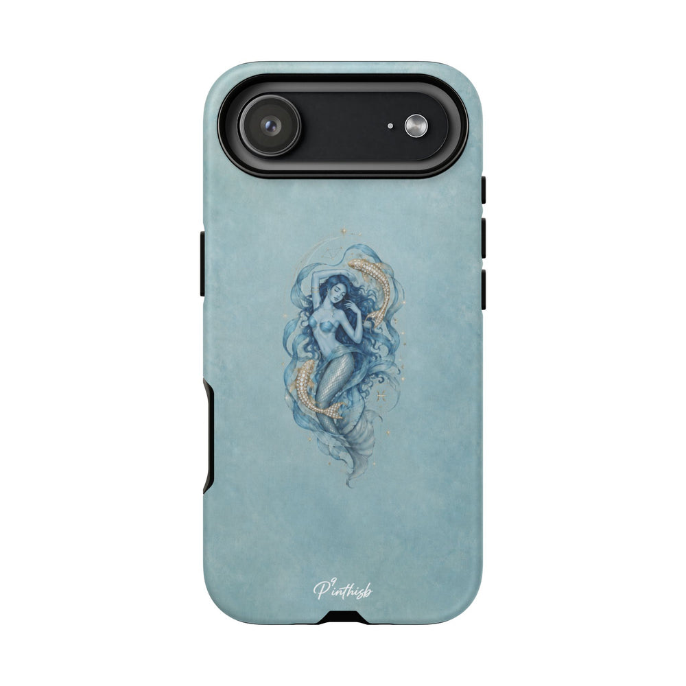 Pisces Zodiac Glitter Phone Case