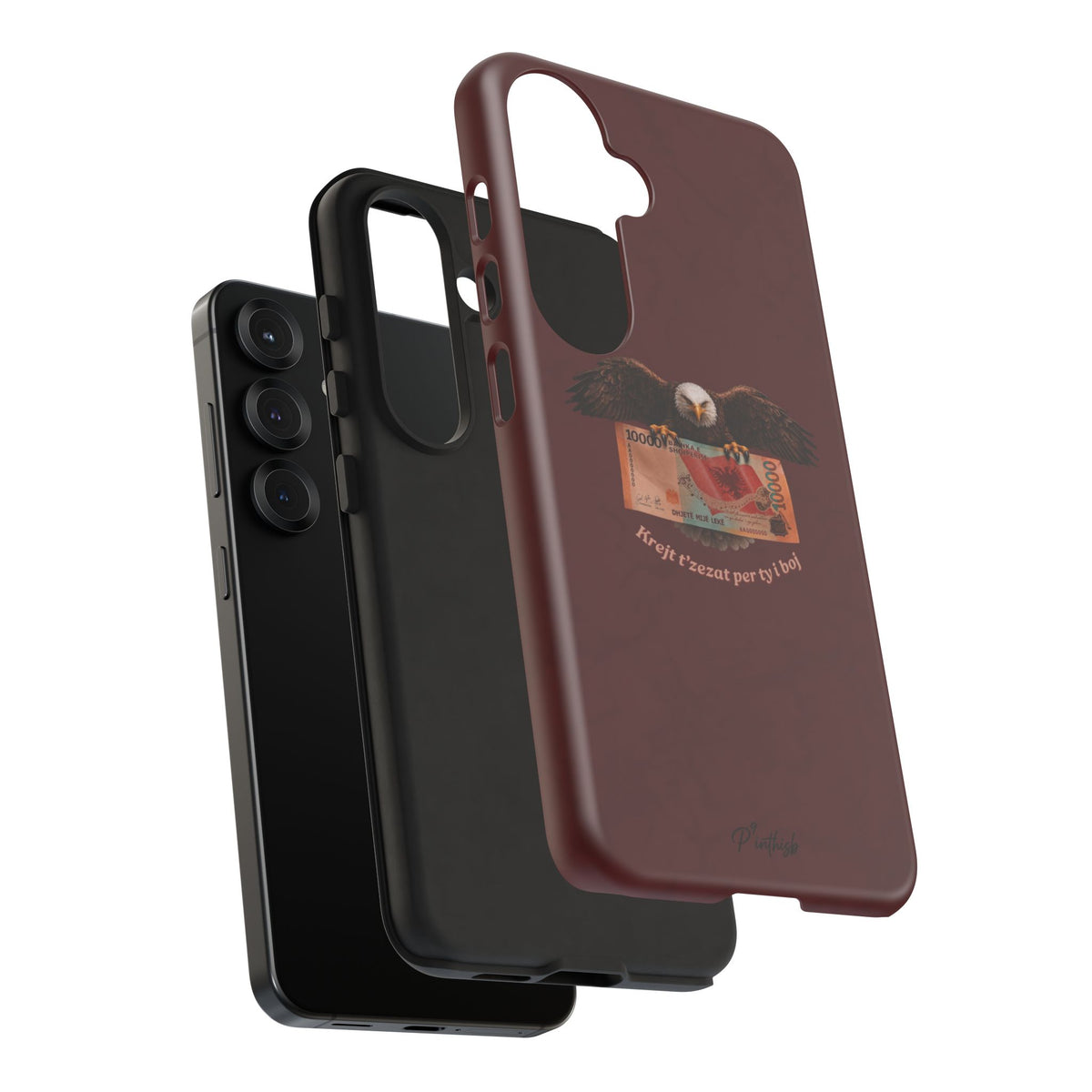 "Krejt t'zezat për ty i boj" Albanian Tough Phone Case