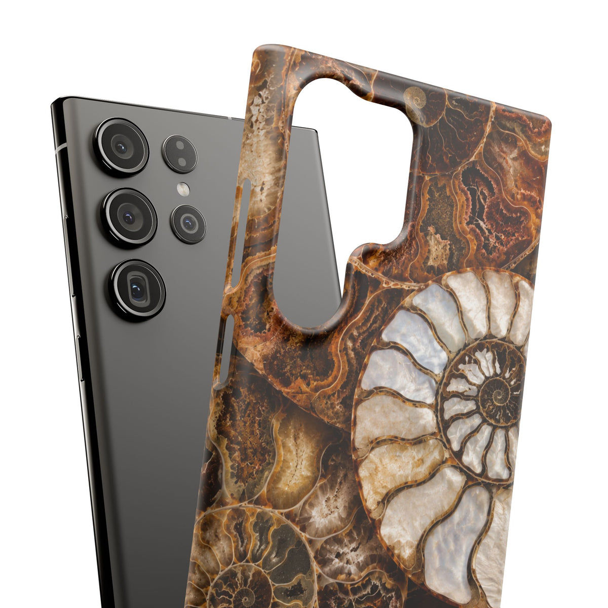 Nautilus Fossil Snap Case