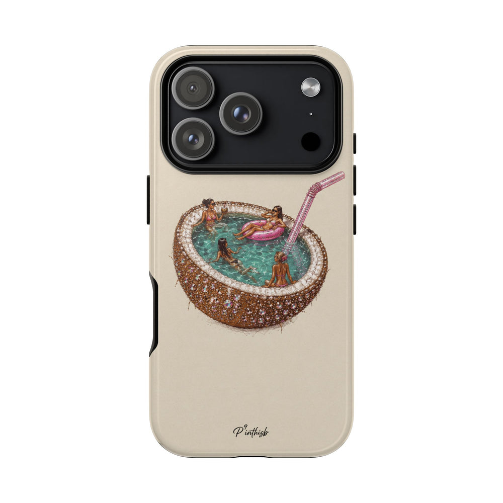 Coconut Pool Phone Case