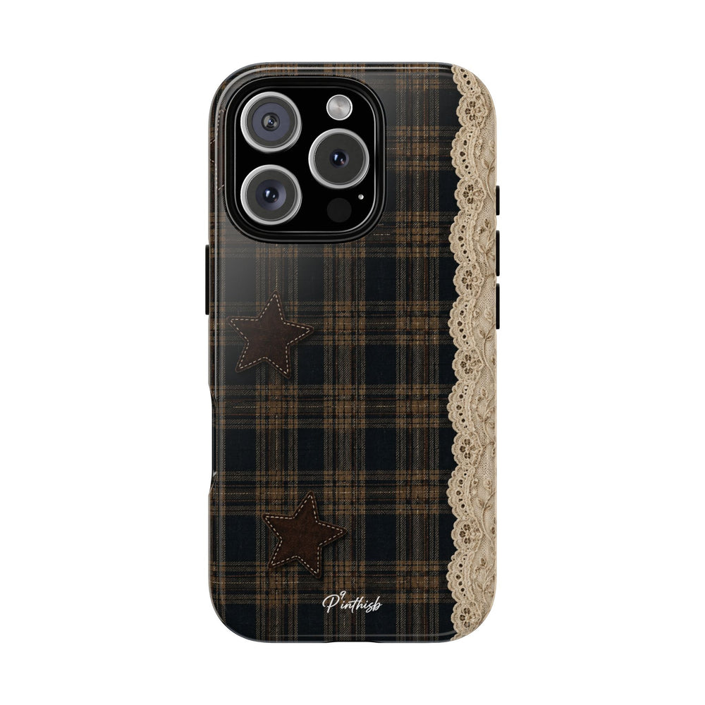 Vintage Stars Lace Phone Case