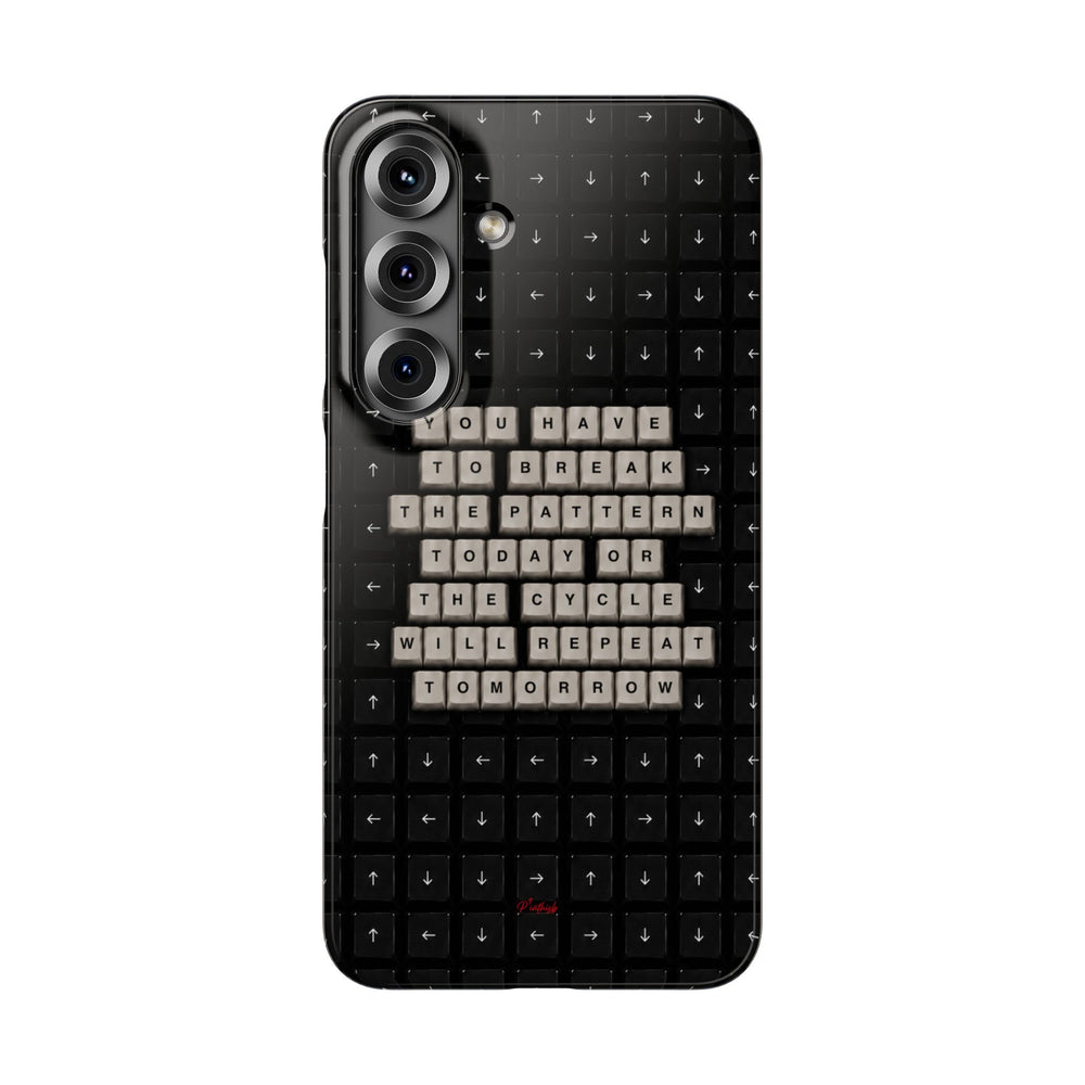 "Break the pattern" Keyboard Snap Case