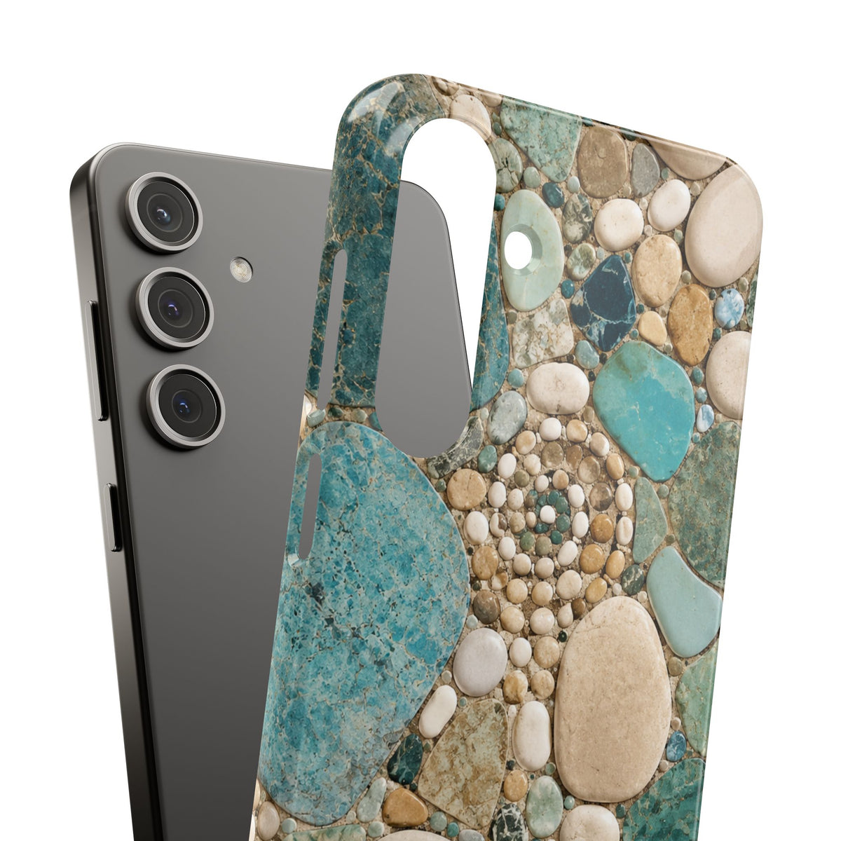 Sea Glass Mosaic Snap Case