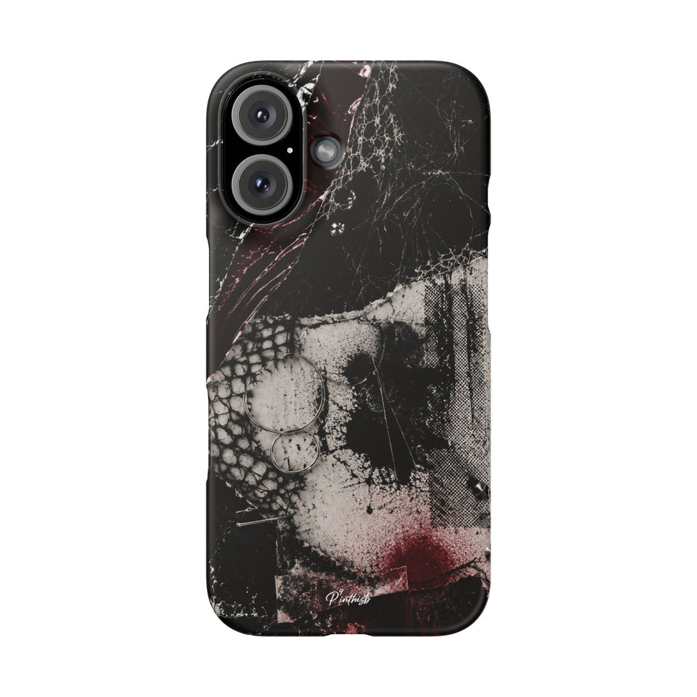 Midnight Static Snap Phone Case