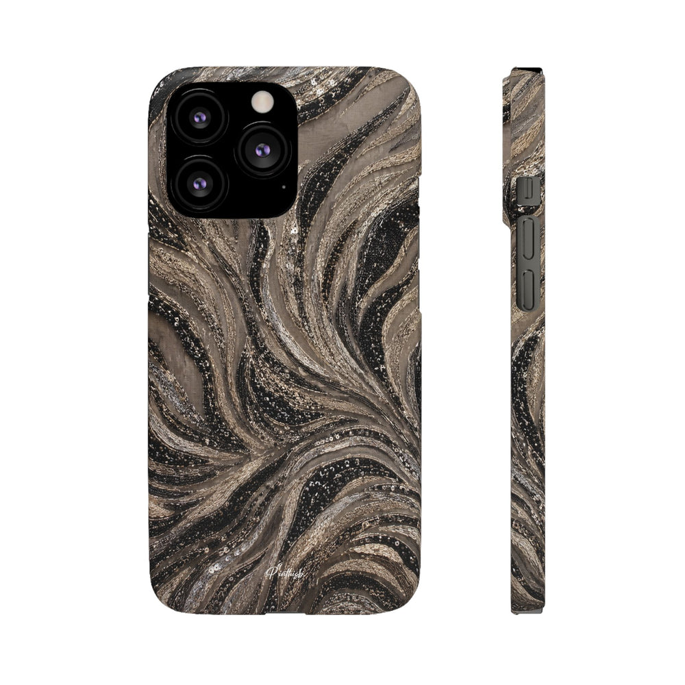 Neutral Swirl Protective Snap Case