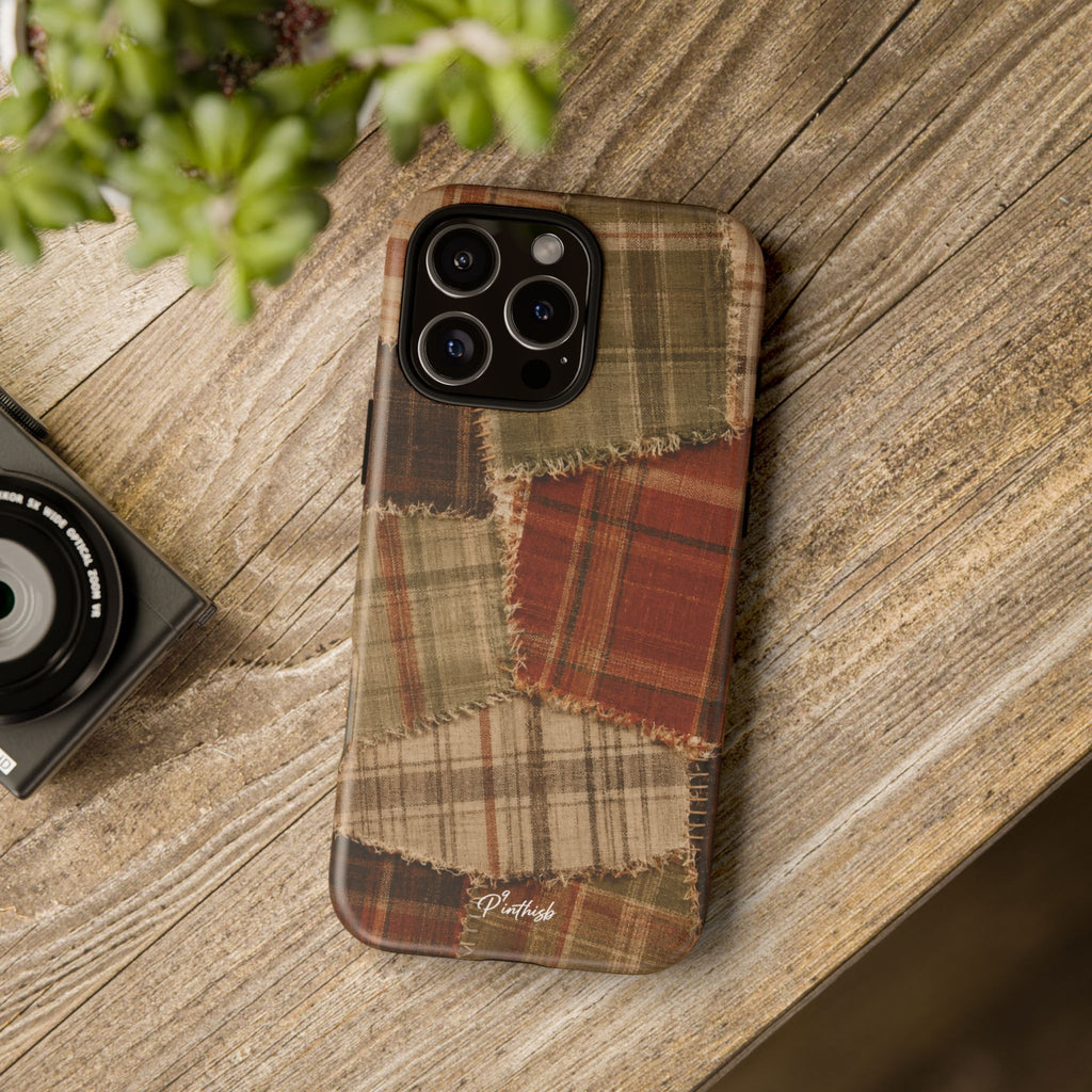 Rustic Fall Patchwork Tough Case