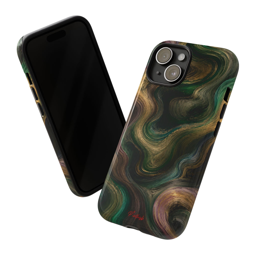 Marbled Forest Tough Phone Case