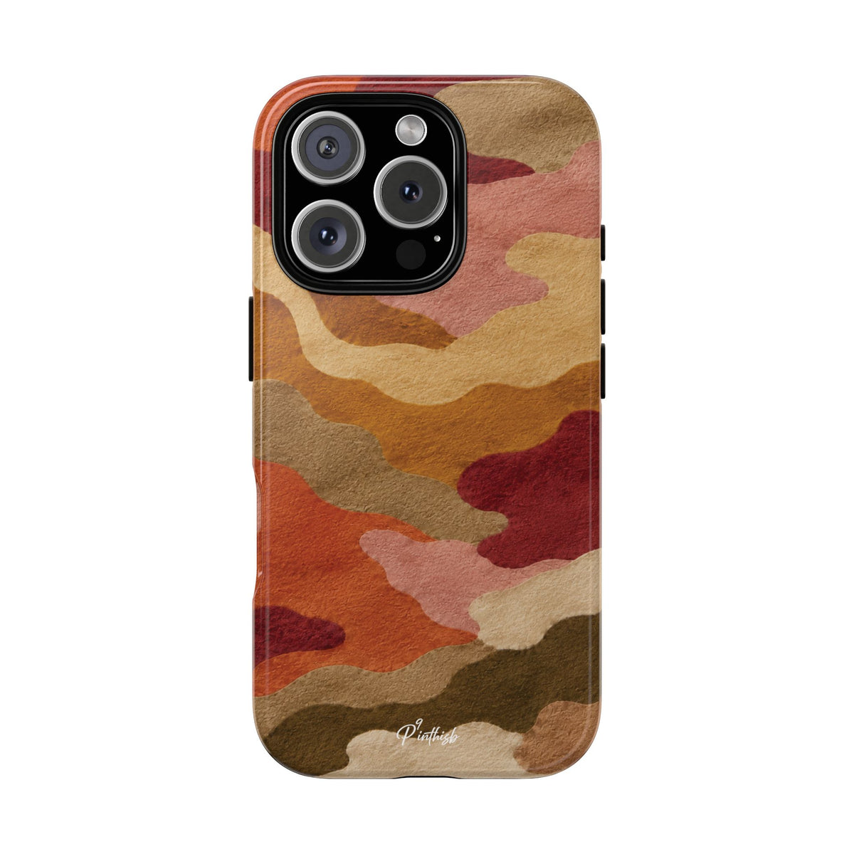 Watercolour Camo Tough Case