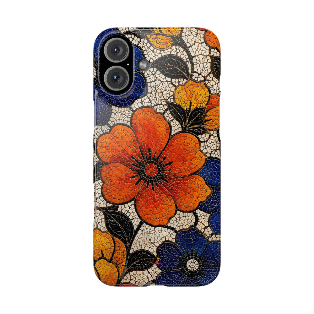 Floral Mosaic Snap Case