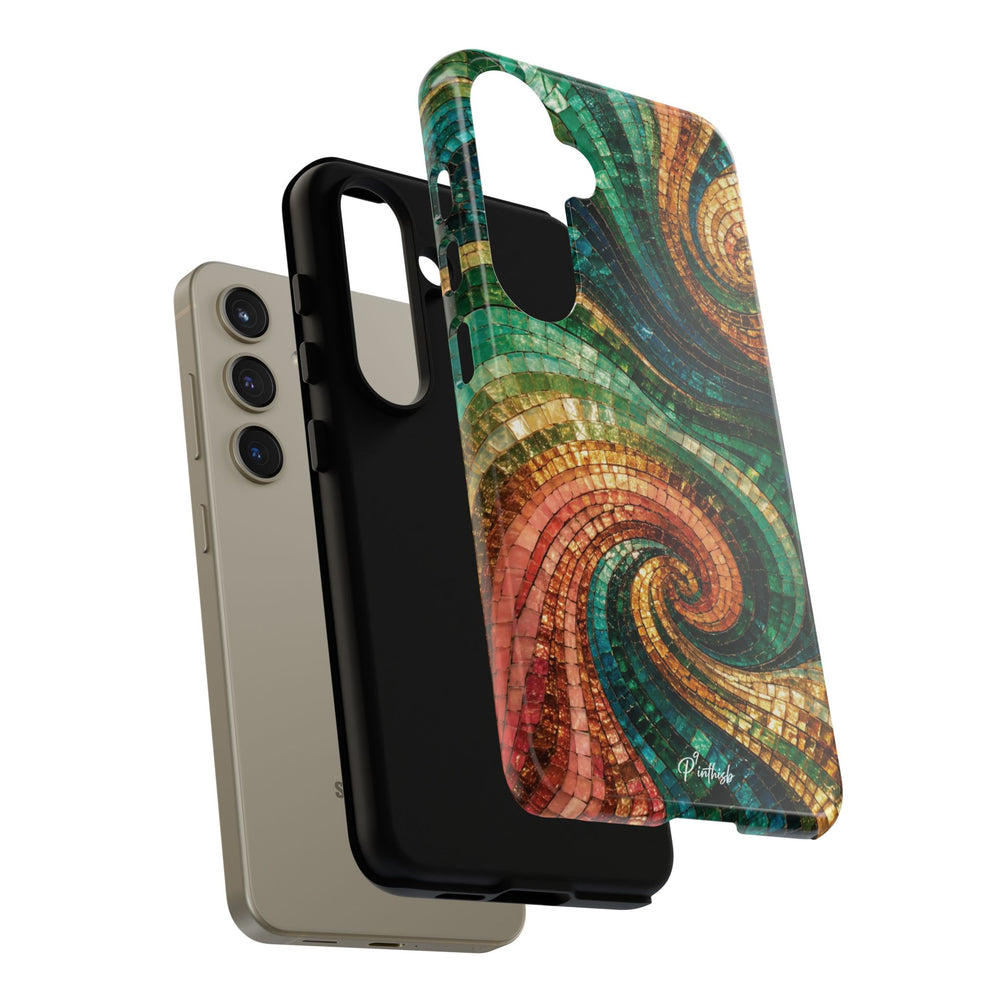 Spiral Mosaic Tough Case