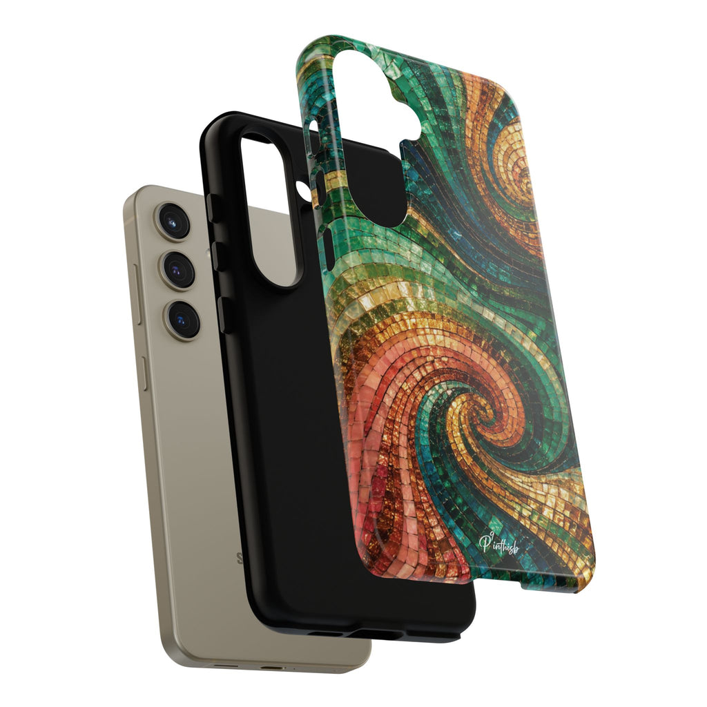 Spiral Mosaic Tough Case
