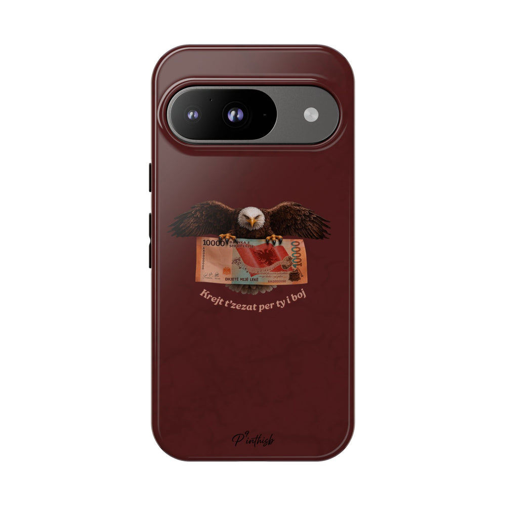 "Krejt t'zezat për ty i boj" Albanian Tough Phone Case