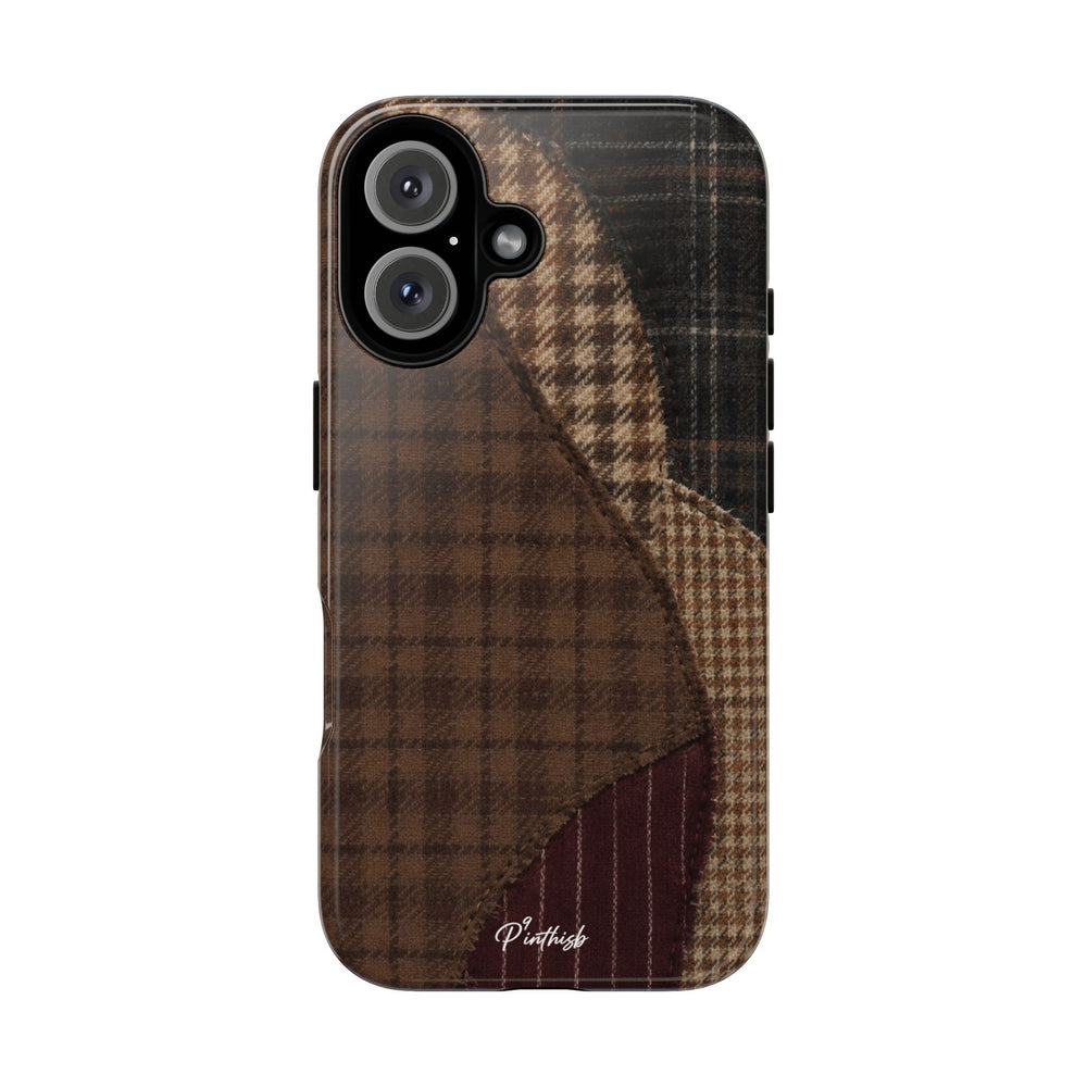 Rustic Brown Retro Tough Case