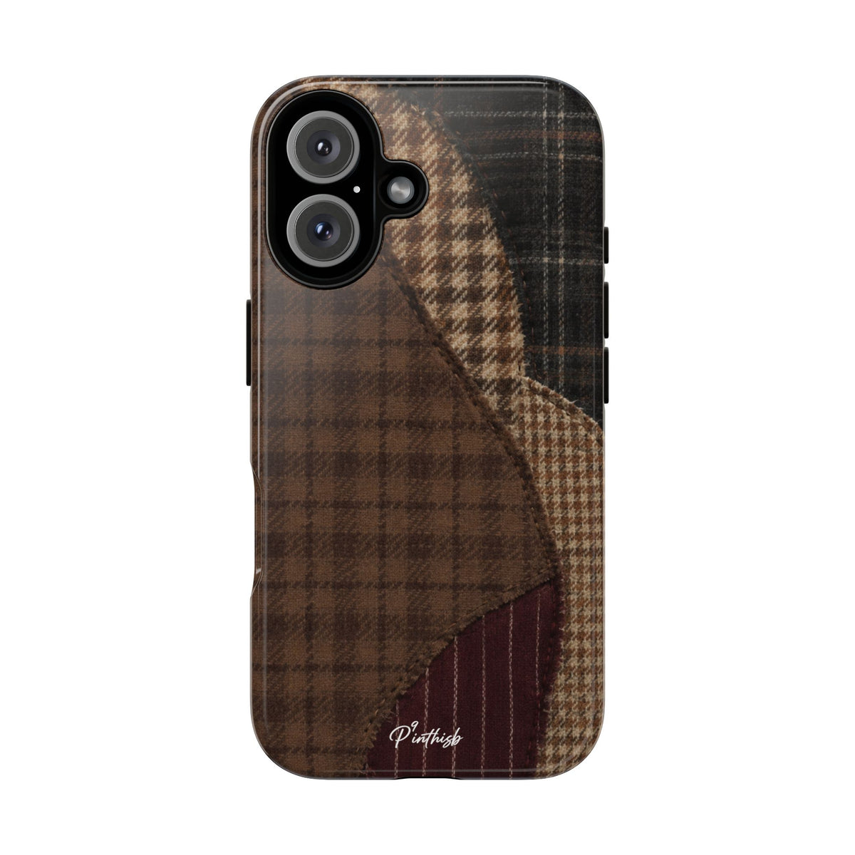 Rustic Brown Retro Tough Case