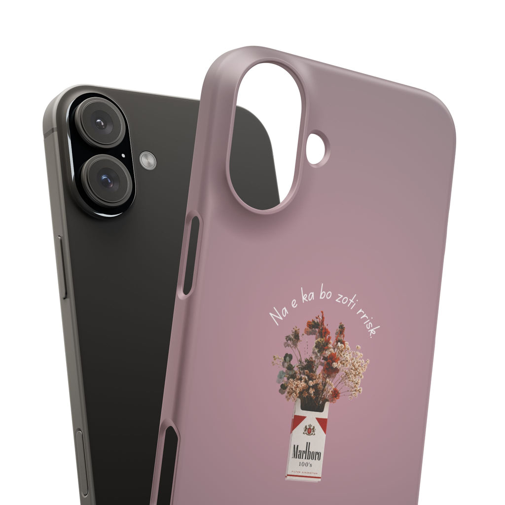 "Na e ka bo zoti rrisk." Snap Phone Case