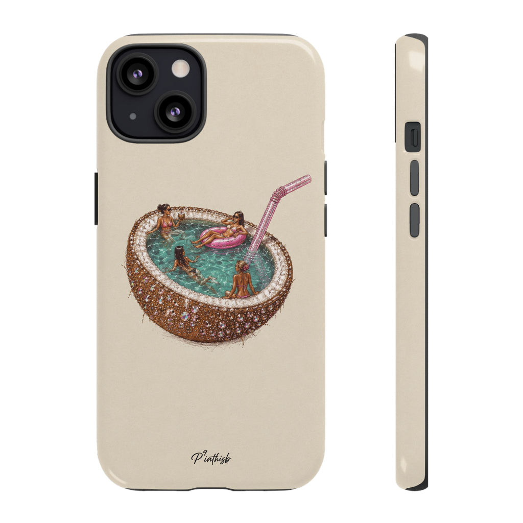 Coconut Pool Phone Case