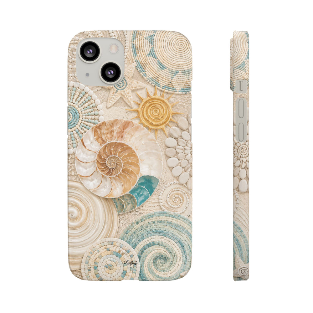 Coastal Seashell Snap Case
