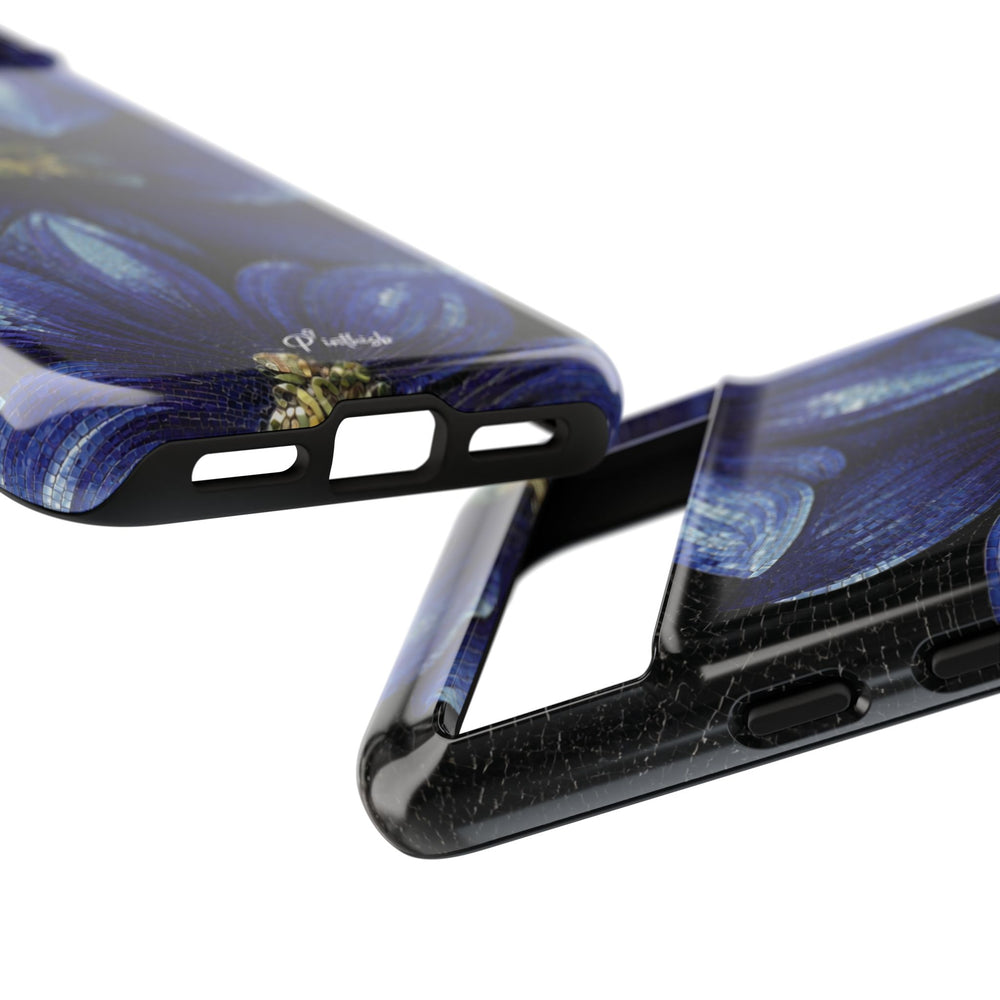 Blue Floral Tough Case