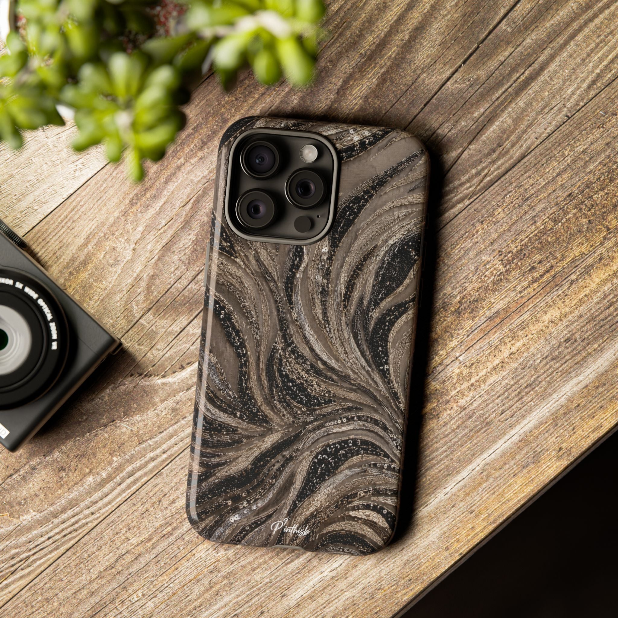 Neutral Swirl Protective Tough Case