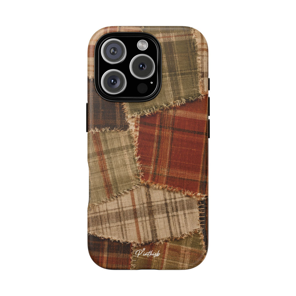 Rustic Fall Patchwork Tough Case
