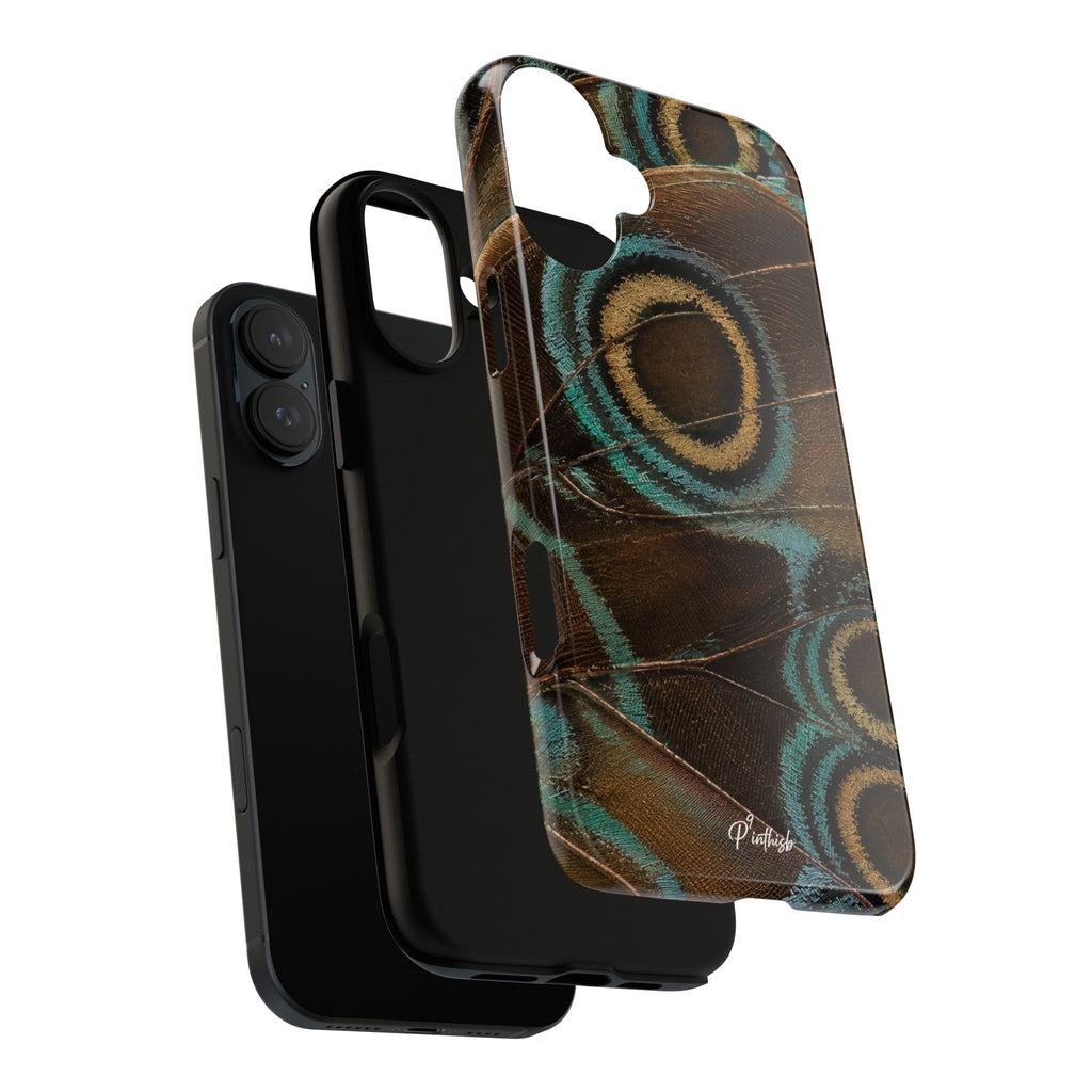 Peacock Feather Pattern Tough Case