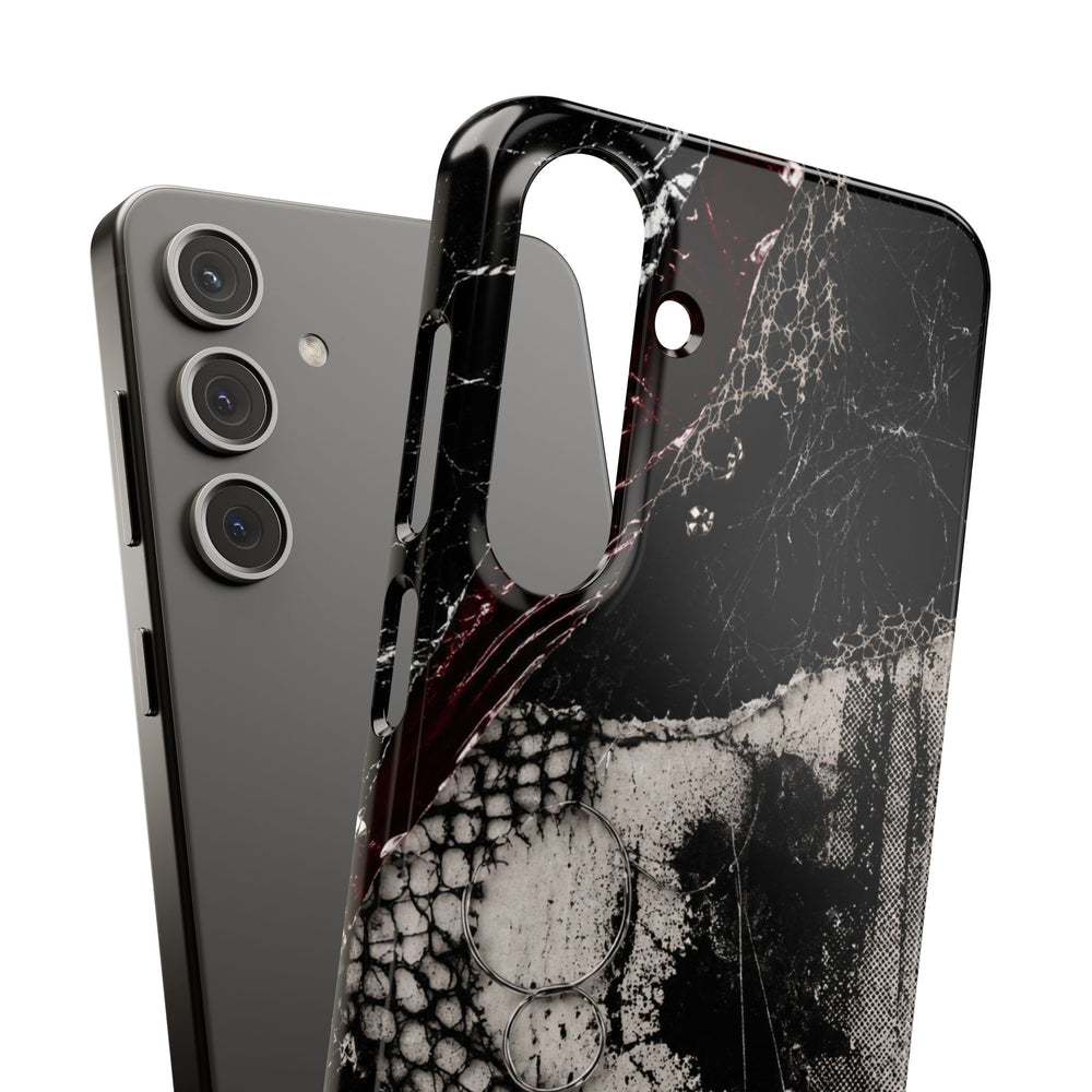 Midnight Static Snap Phone Case