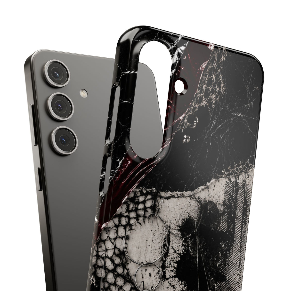 Midnight Static Snap Phone Case