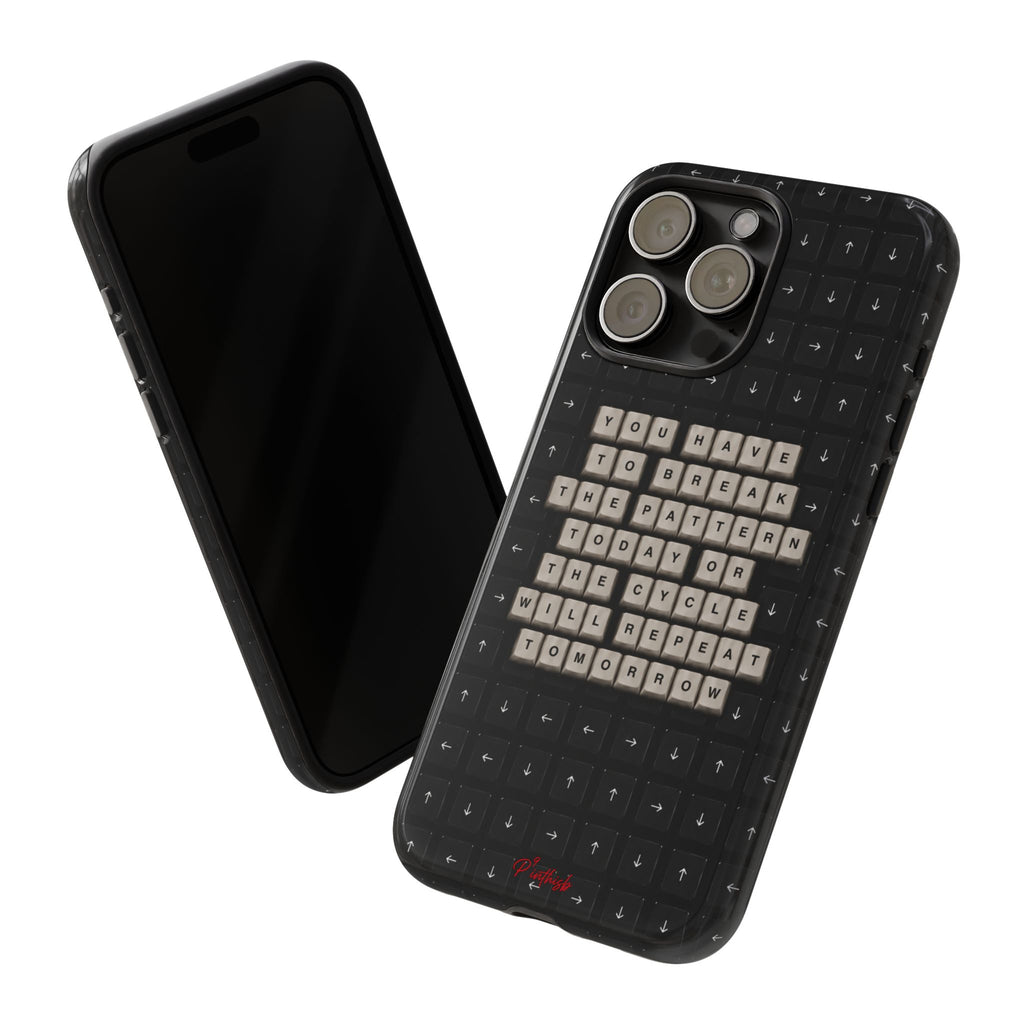 "Break the pattern" Keyboard Tough Case