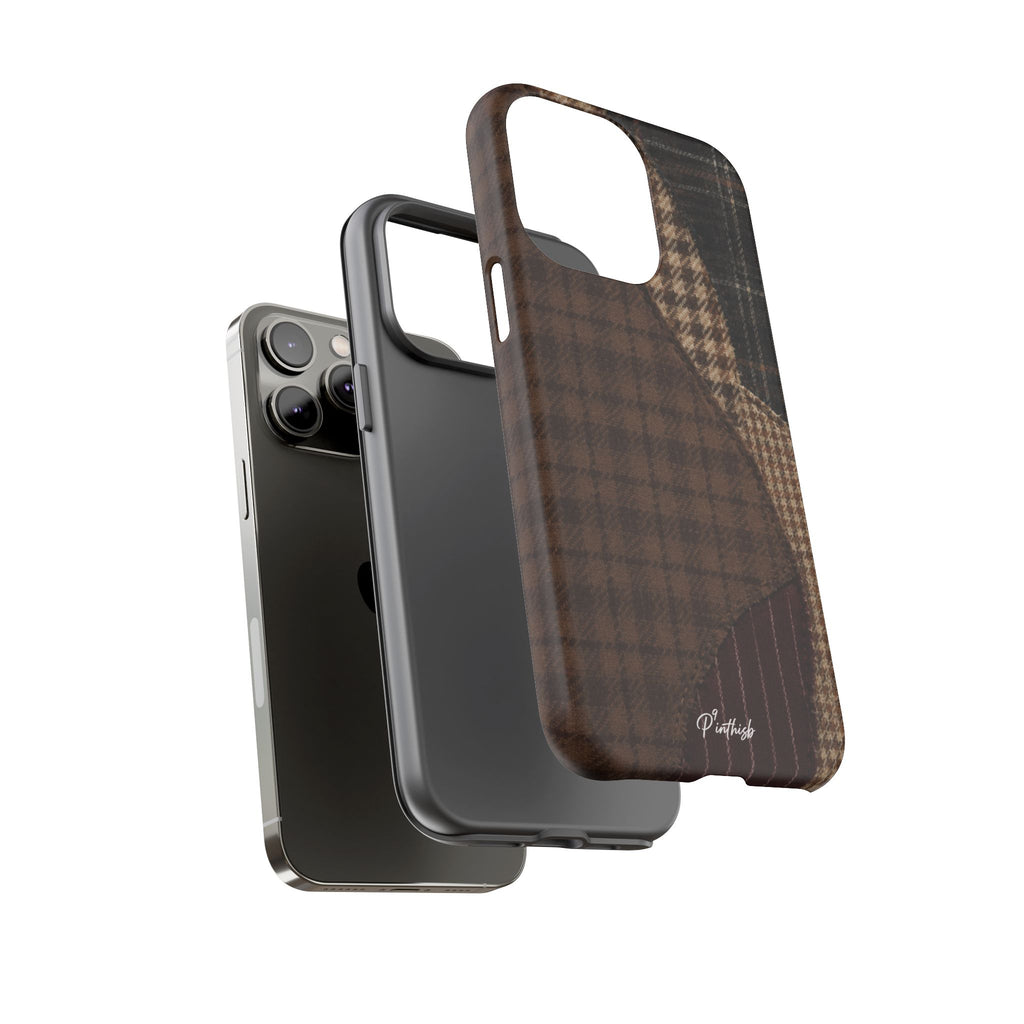 Rustic Brown Retro Tough Case
