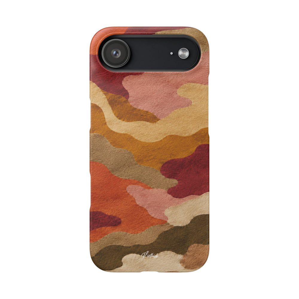Watercolour Camo Snap Case