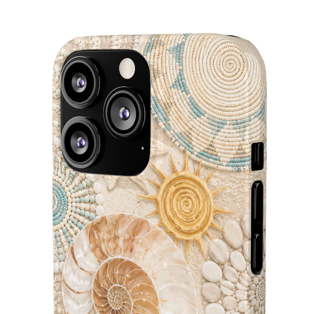 Coastal Seashell Snap Case