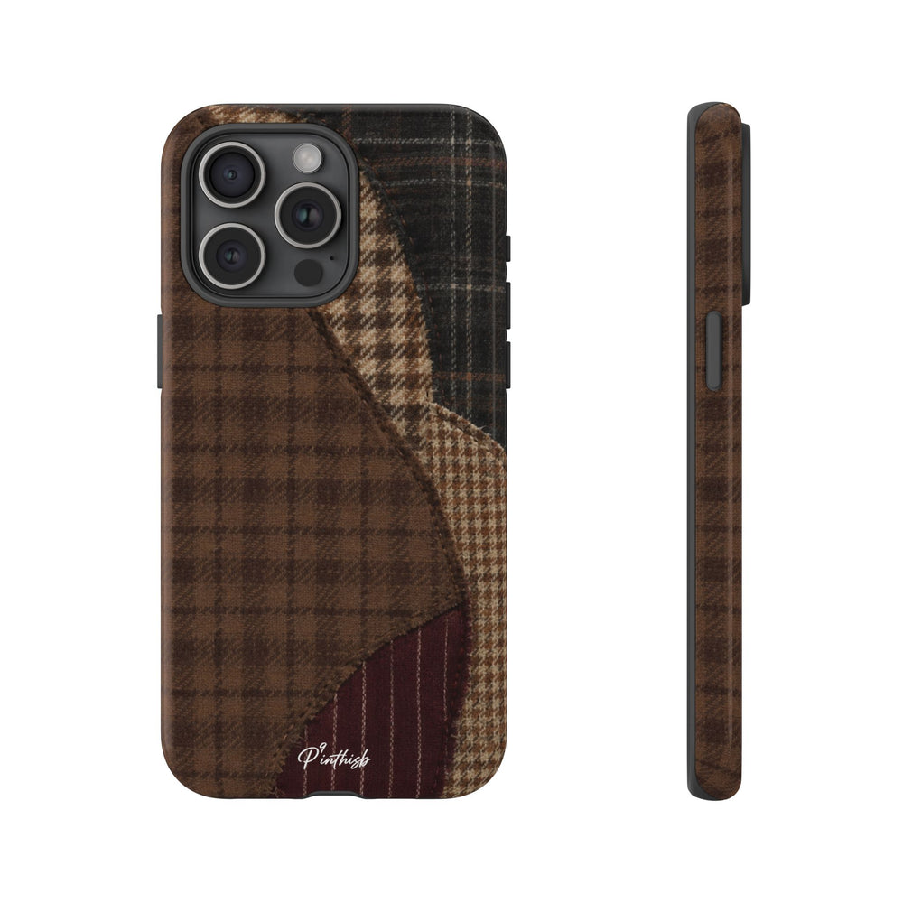 Rustic Brown Retro Tough Case