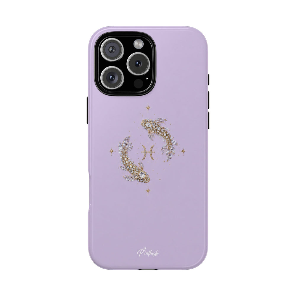 Pisces Glitter Phone Case