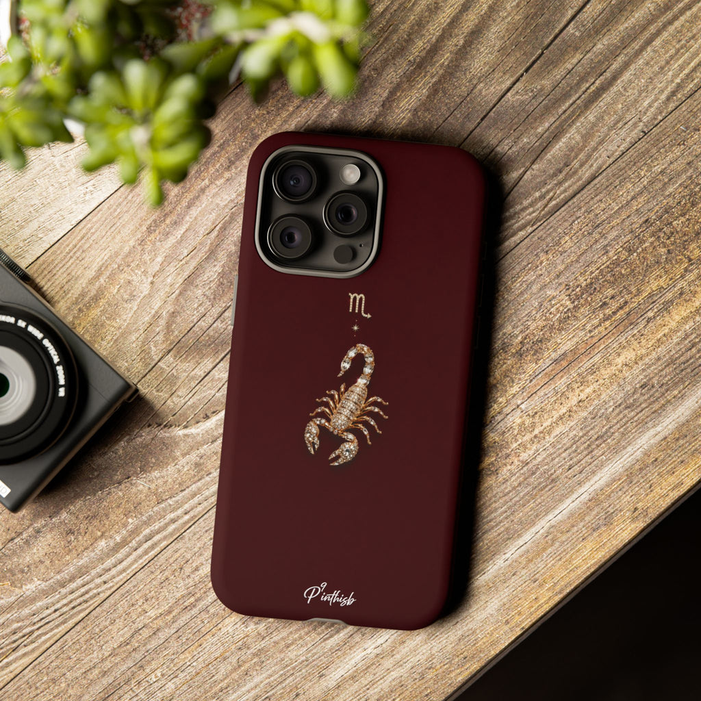 Scorpio Zodiac Tough Phone Case