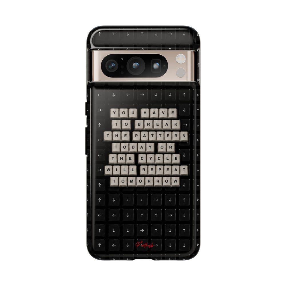 "Break the pattern" Keyboard Tough Case