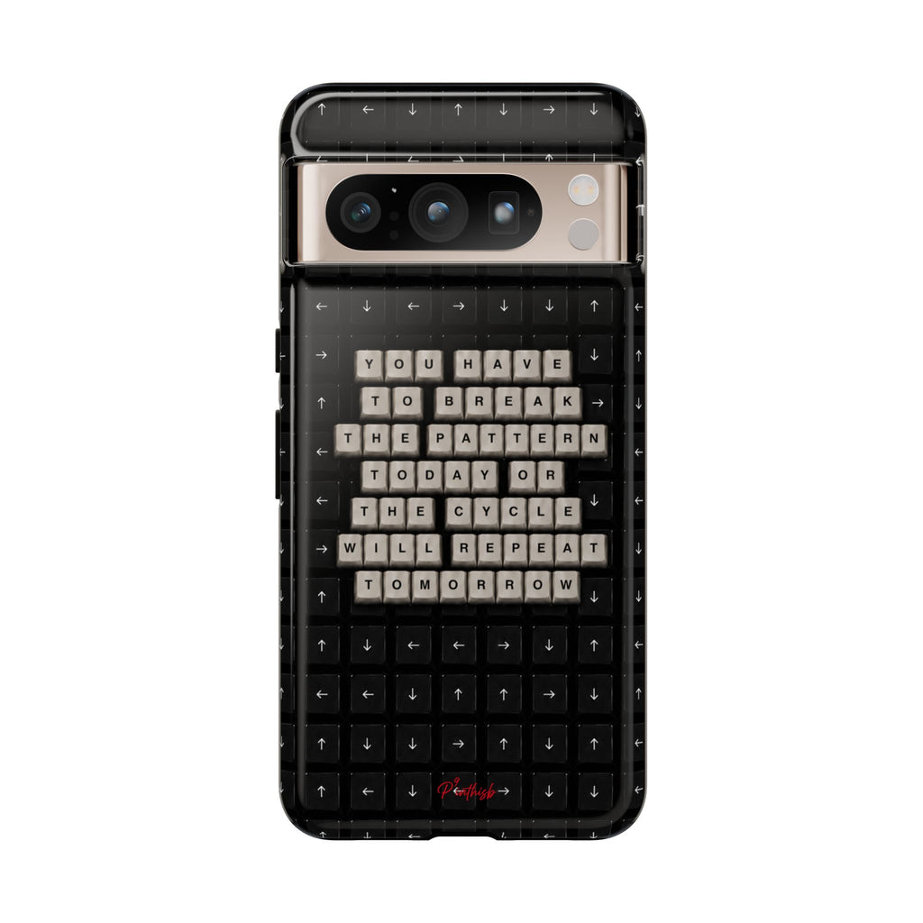 "Break the pattern" Keyboard Tough Case