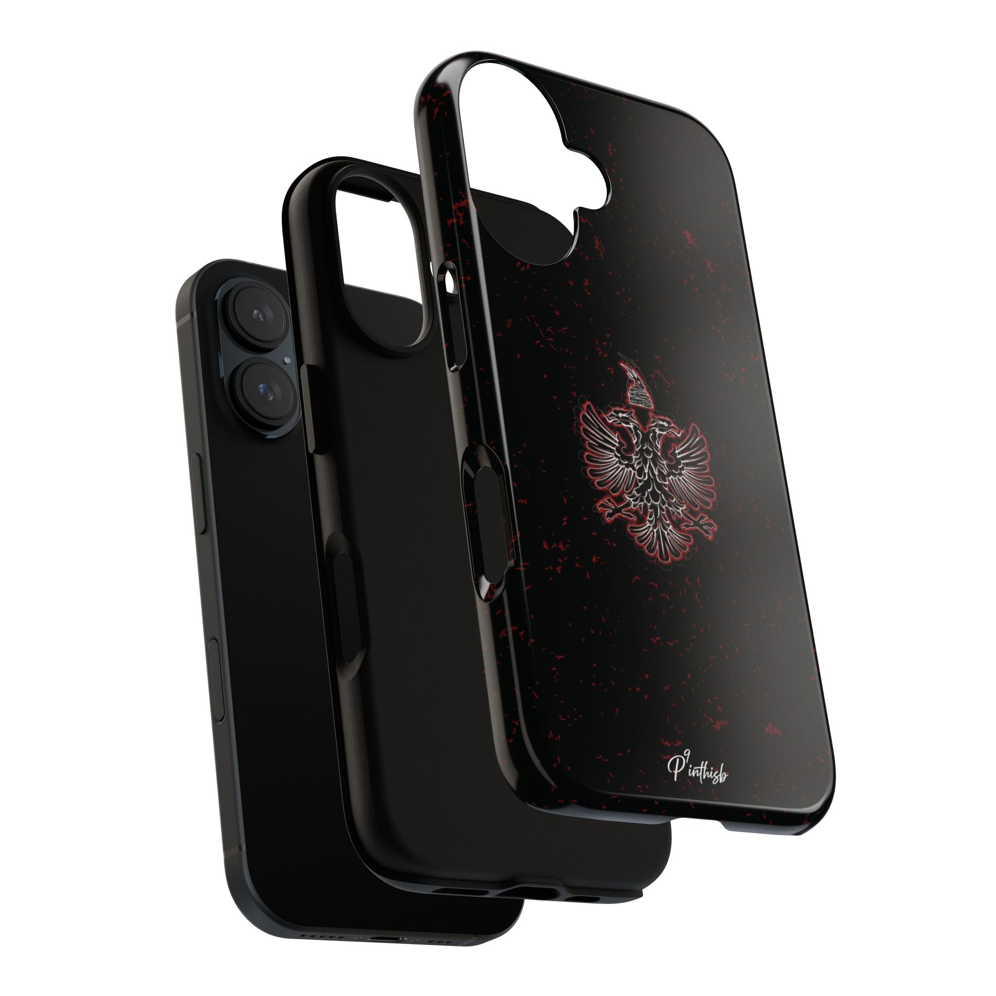 Albanian eagle Tough Phone Case