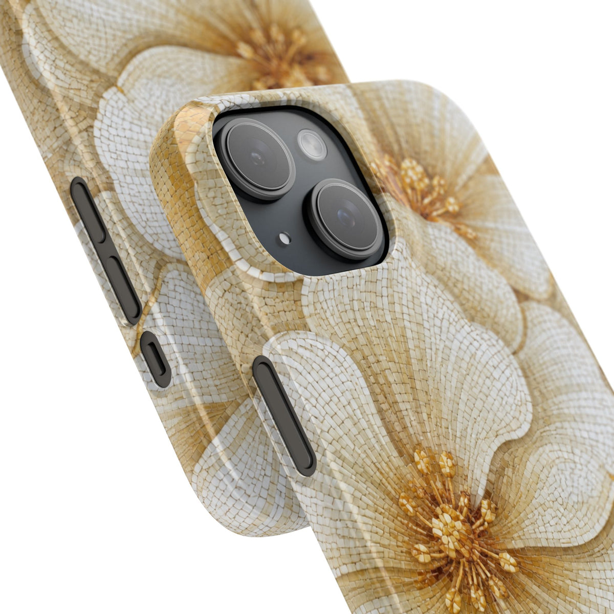 Floral Gold Bloom Snap Case