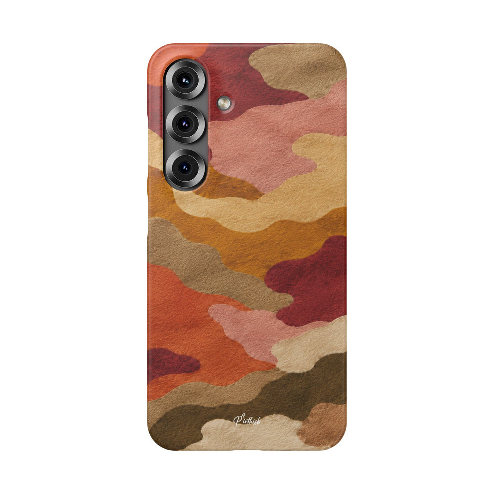Watercolour Camo Snap Case