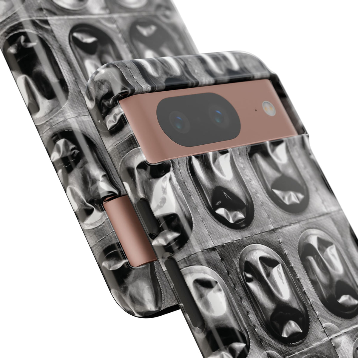 Metallic Mask Grid Tough Case