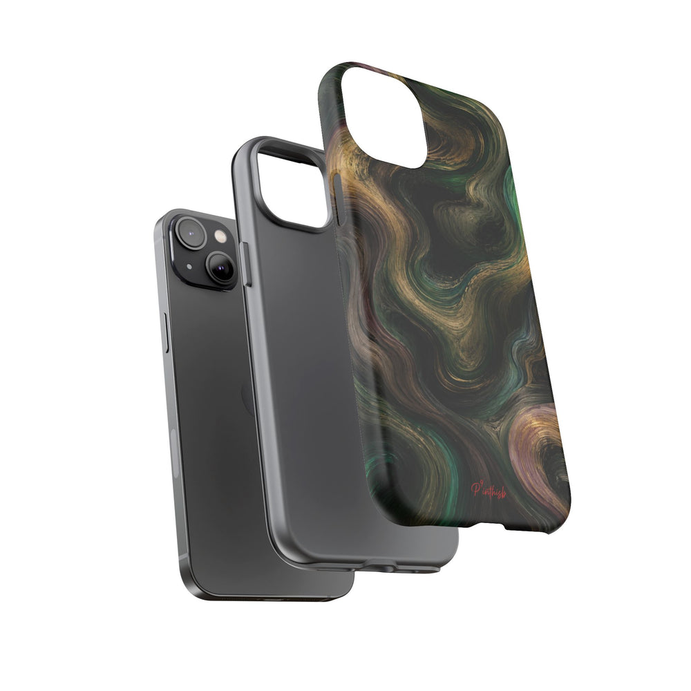 Marbled Forest Tough Phone Case