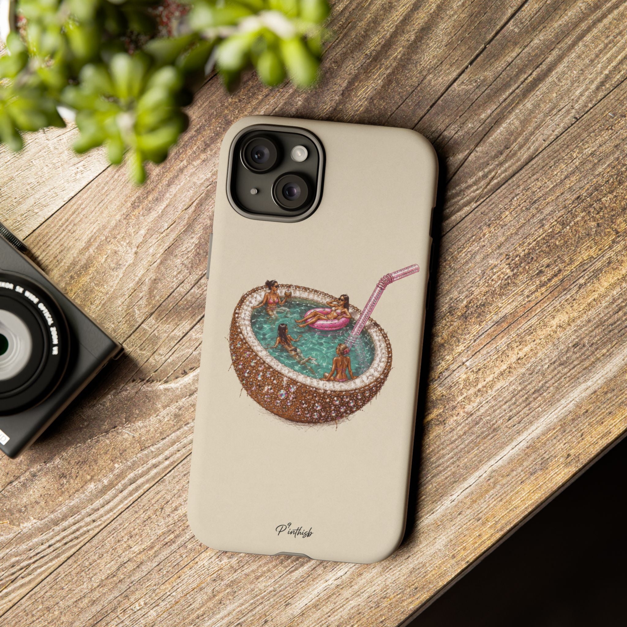 Coconut Pool Phone Case