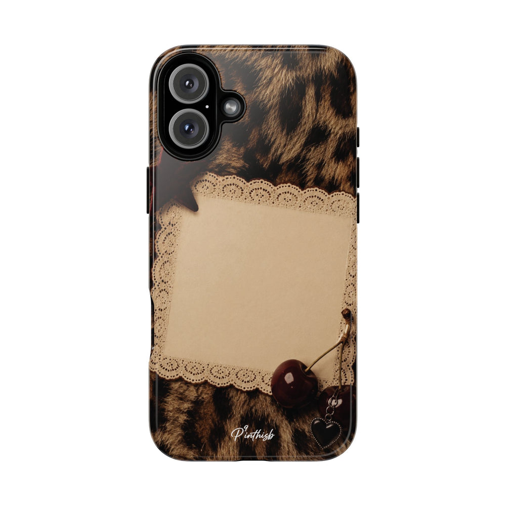 Personalized Leopard Lace Phone Case