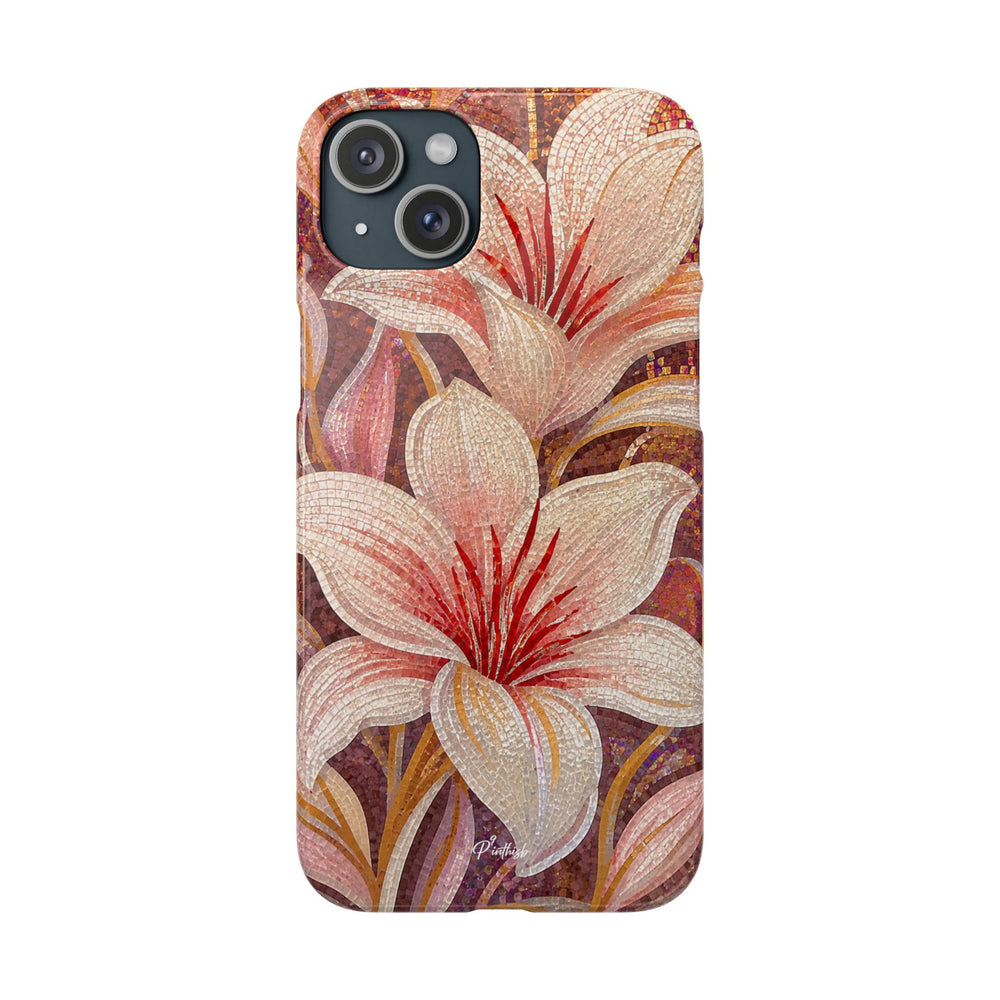 Floral Lily Snap Case