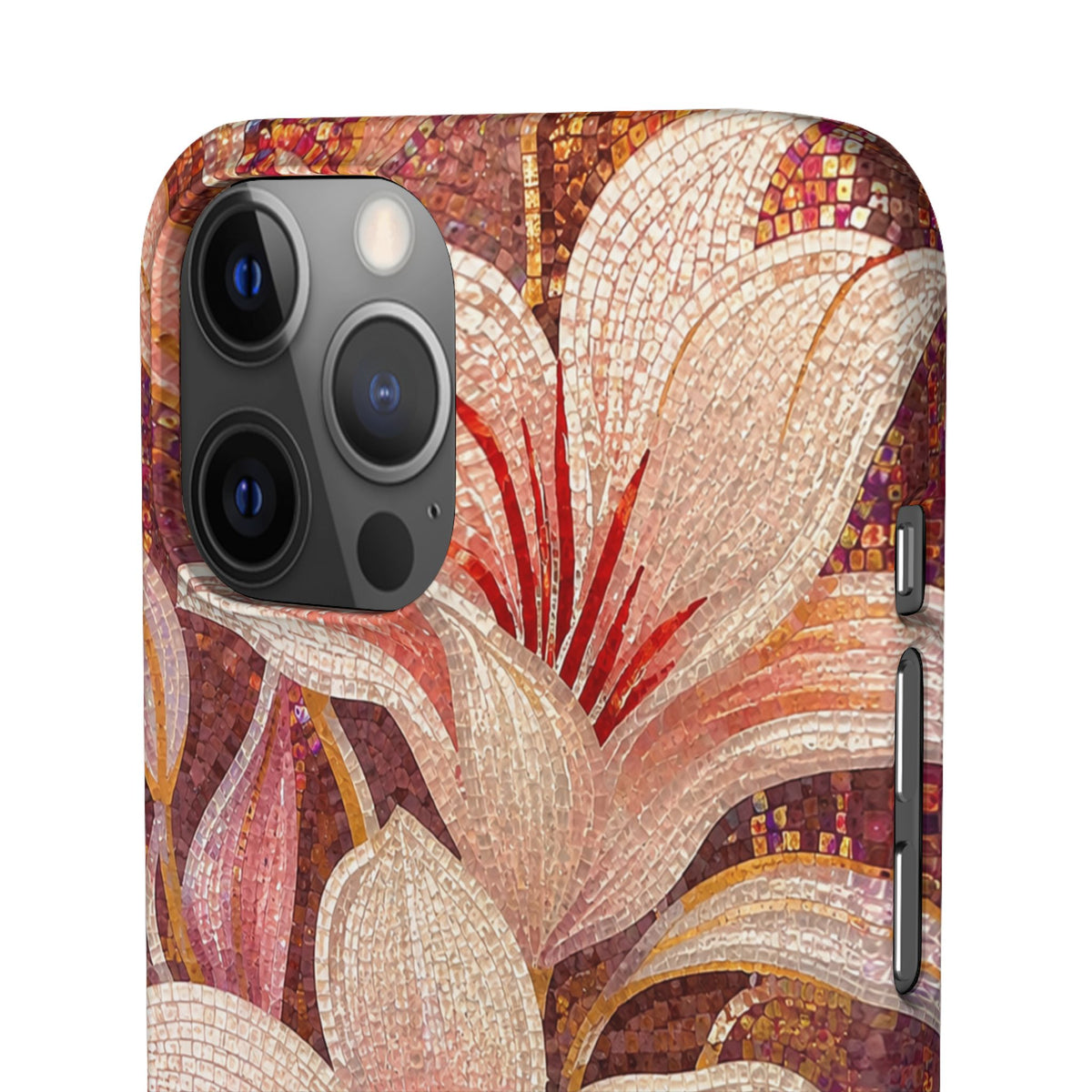 Floral Lily Snap Case