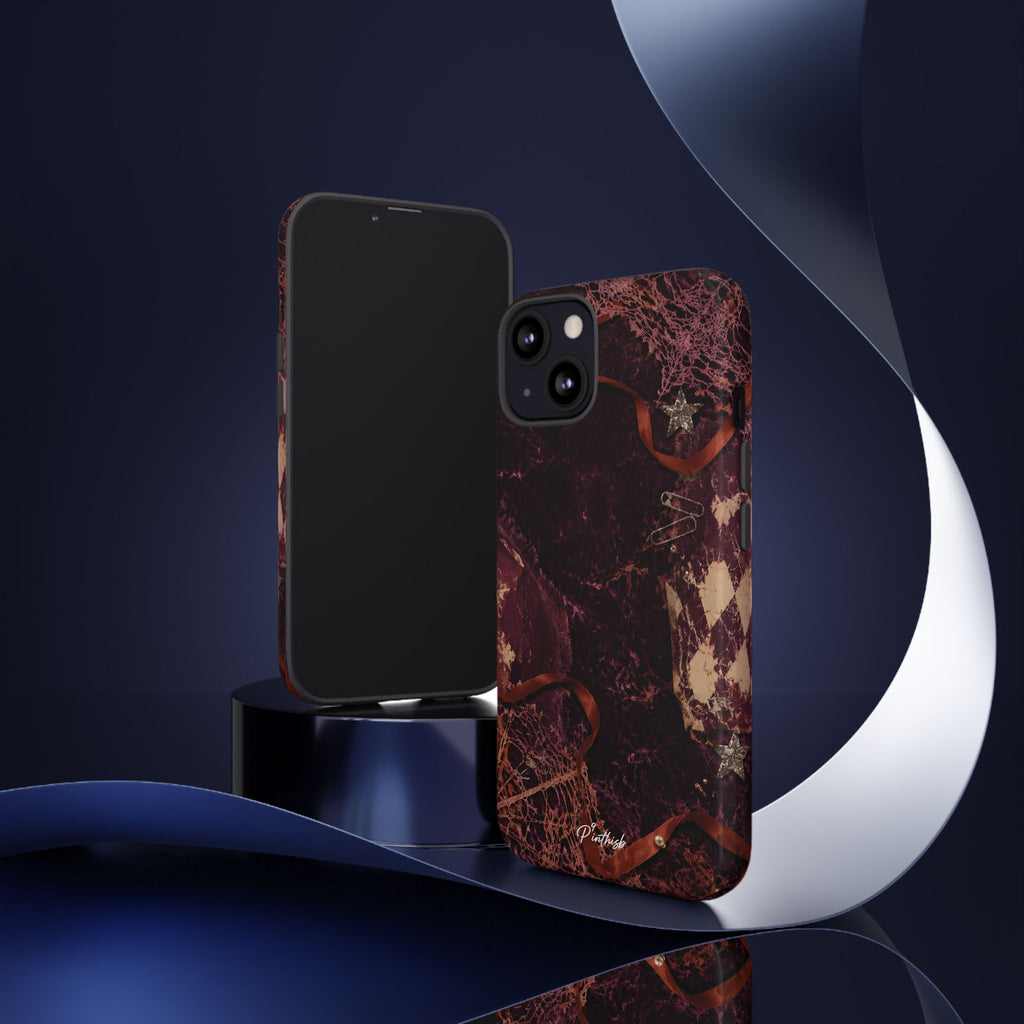 Dark Maroon Vintage Tough Case