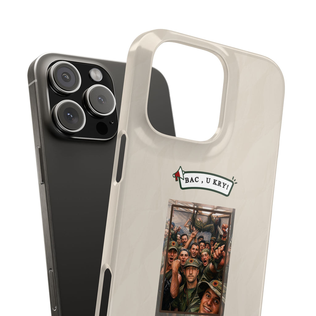 "BAC, U KRY!" Snap Case